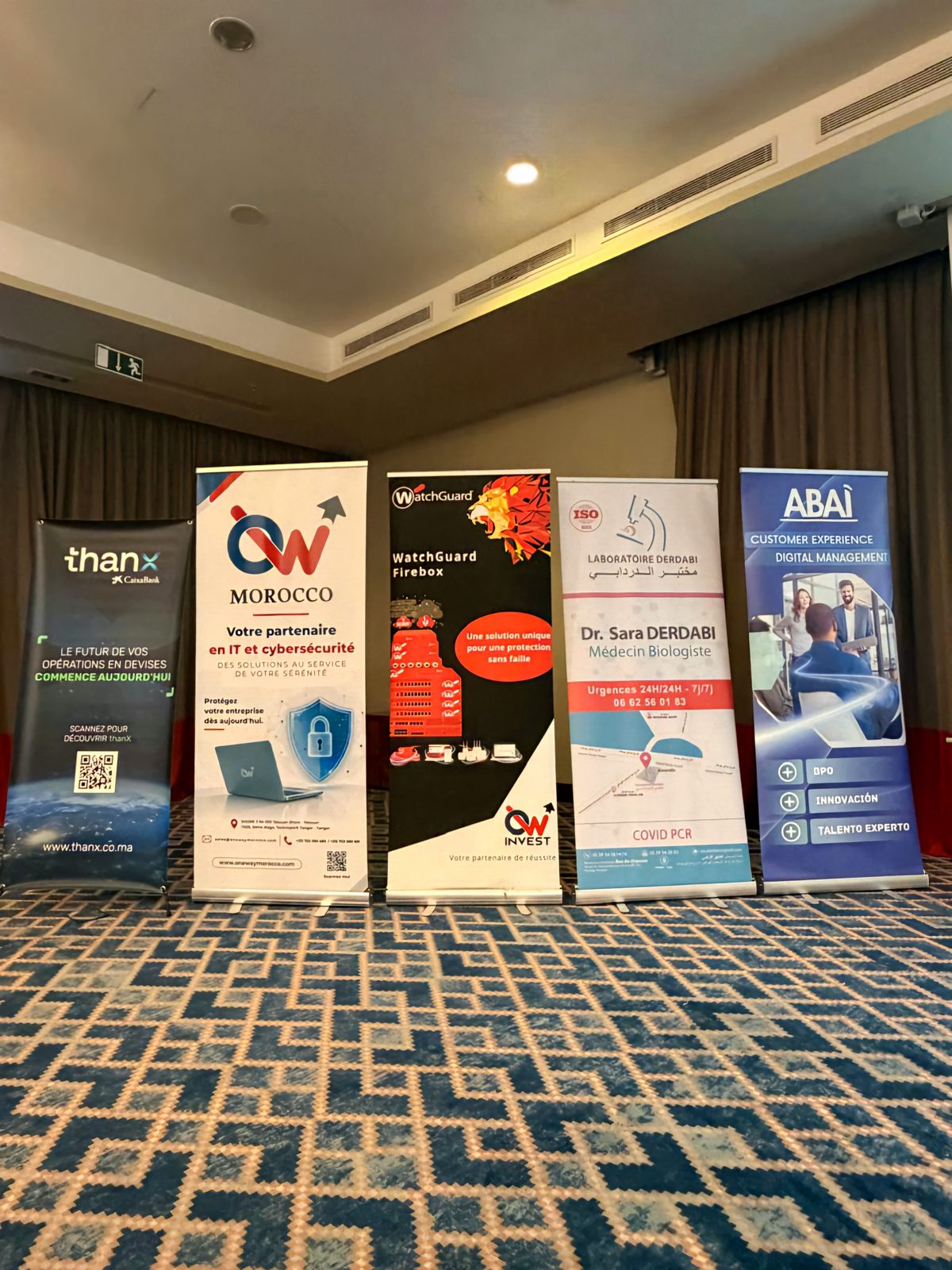 Roll‑ups des entreprises participantes dont ONE WAY MOROCCO et WatchGuard